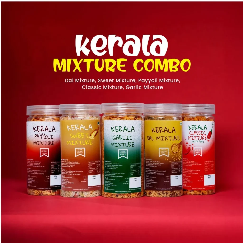 Kerala Mixture Combo (5 Pack)