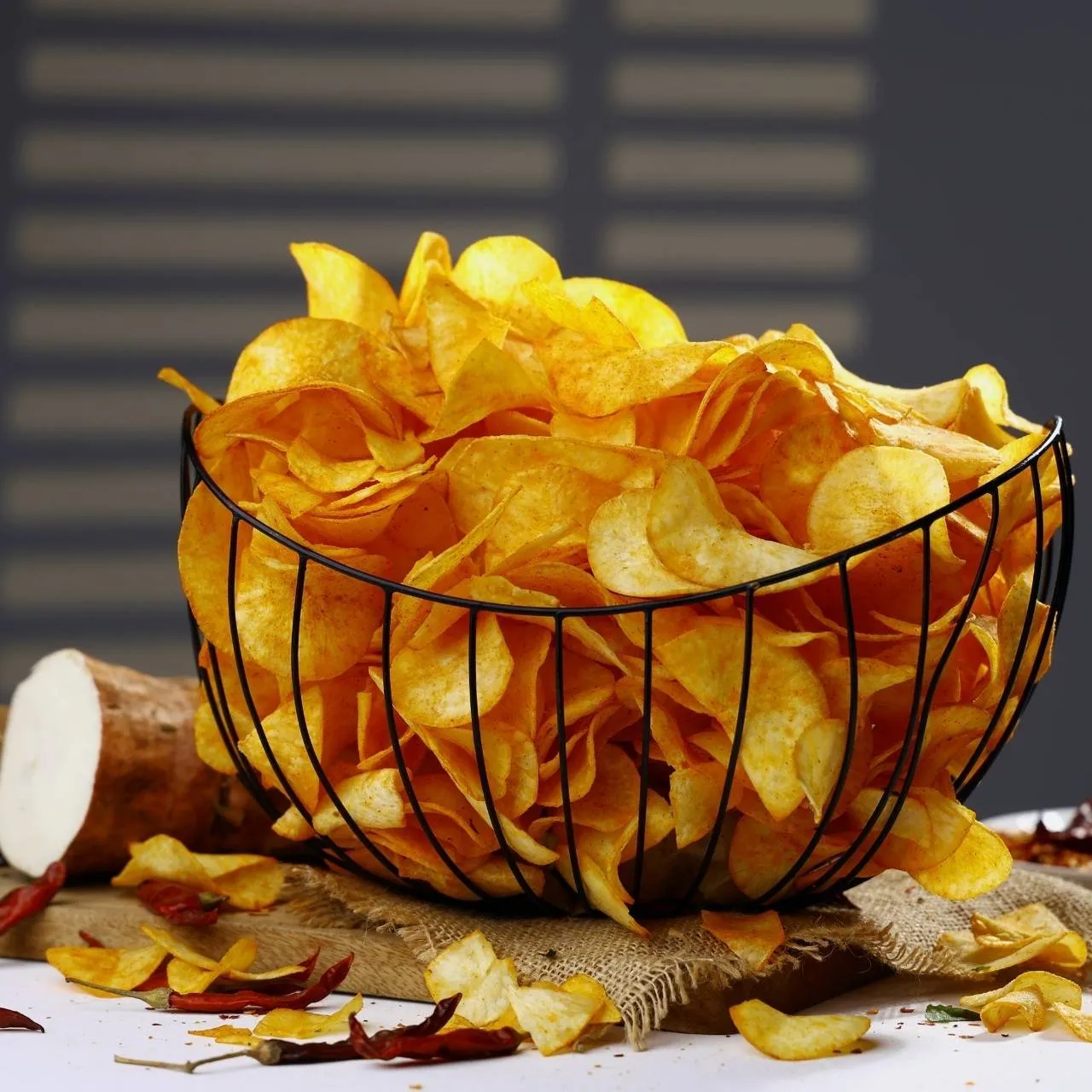 Kerala Tapioca Round Spicy Chips
