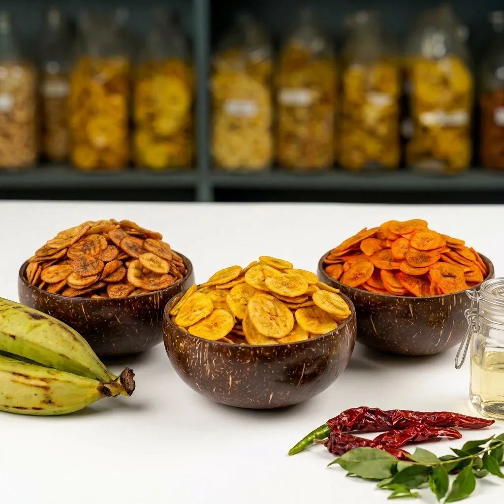 Kerala Banana Chips Combo (3 pack)